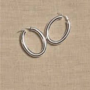 Banana Republic Ravena Oval Hoops